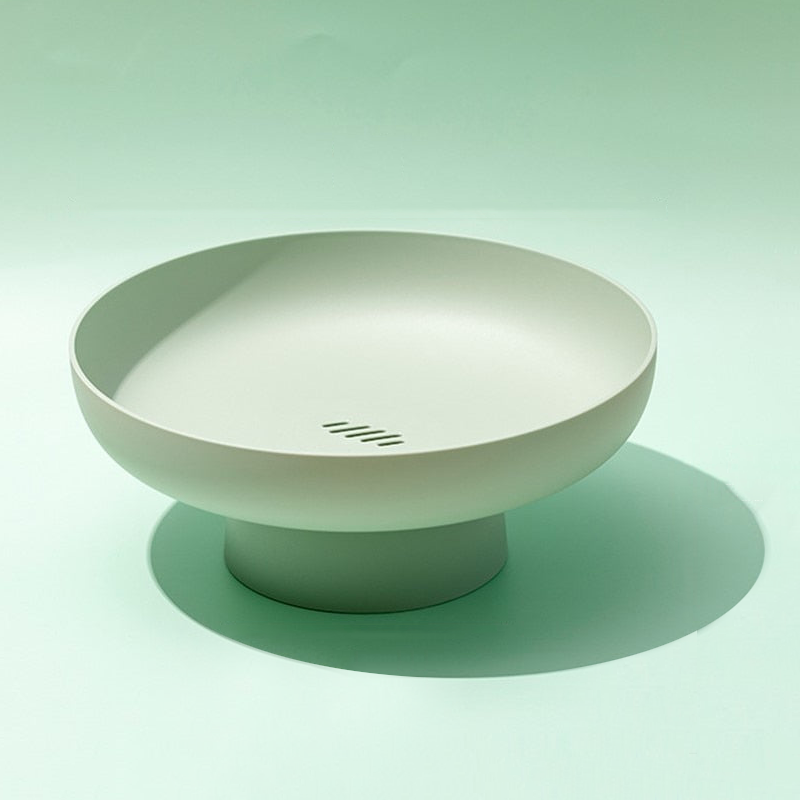 Nordic Style Fruit Bowl with Drain and Storage