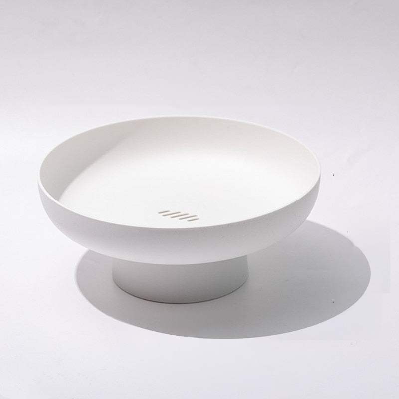 Nordic Style Fruit Bowl with Drain and Storage