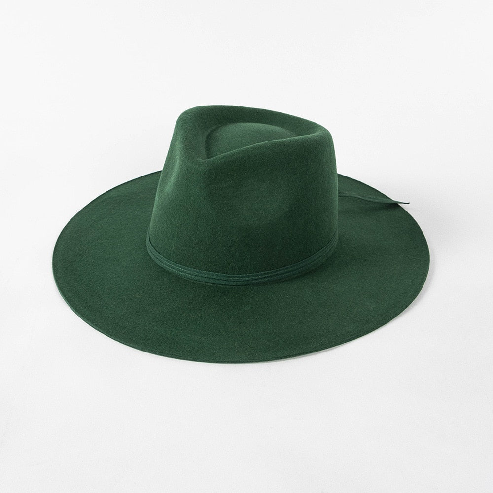 Coloured Wool Fedora