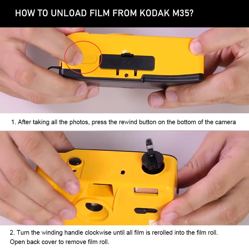 Kodak M35 Retro 35mm Film Camera