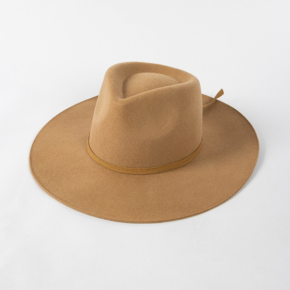 Coloured Wool Fedora