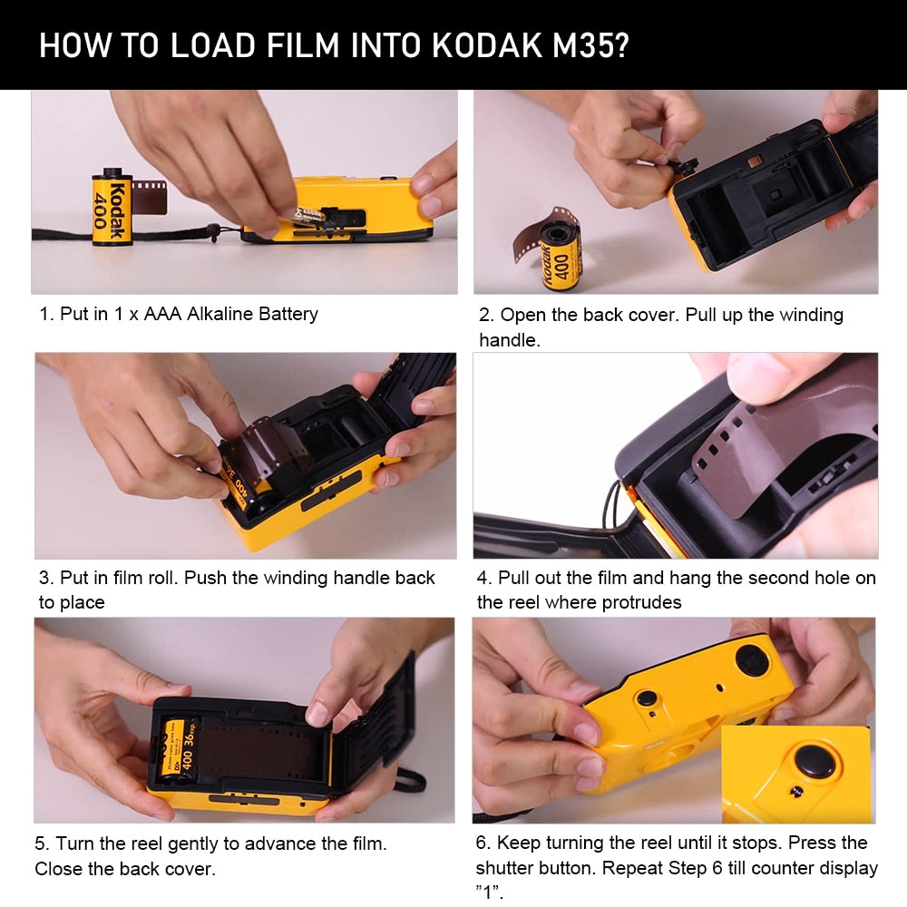 Kodak M35 Retro 35mm Film Camera