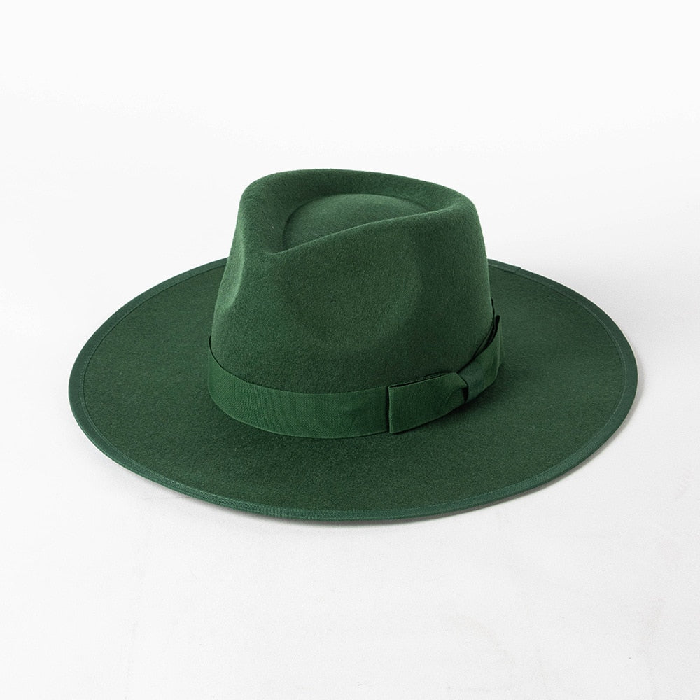 Coloured Wool Fedora