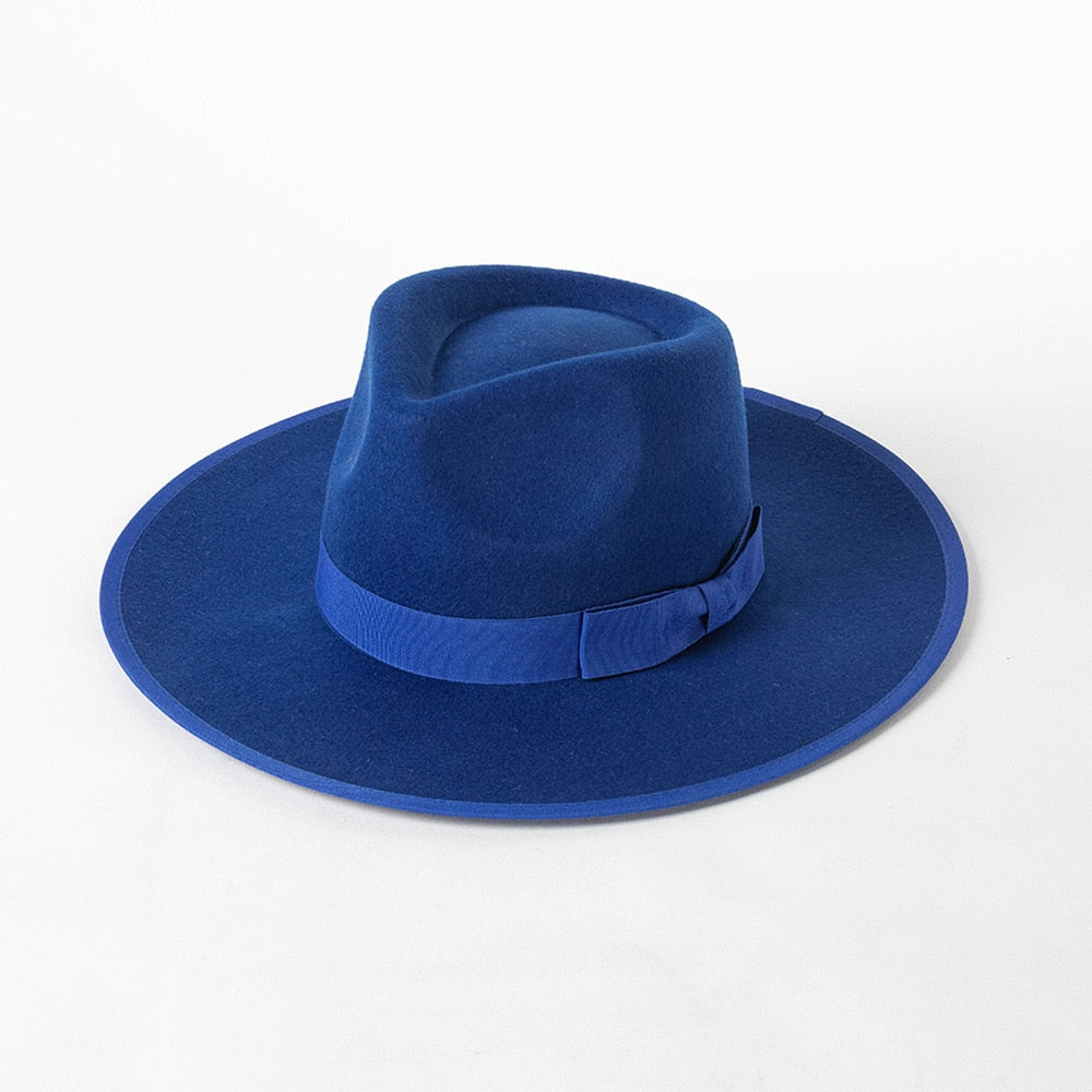 Coloured Wool Fedora