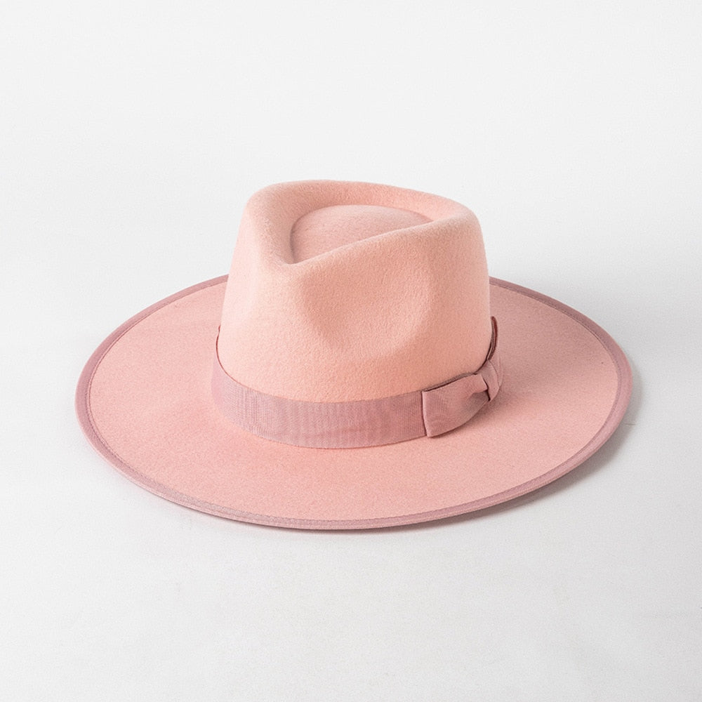 Coloured Wool Fedora