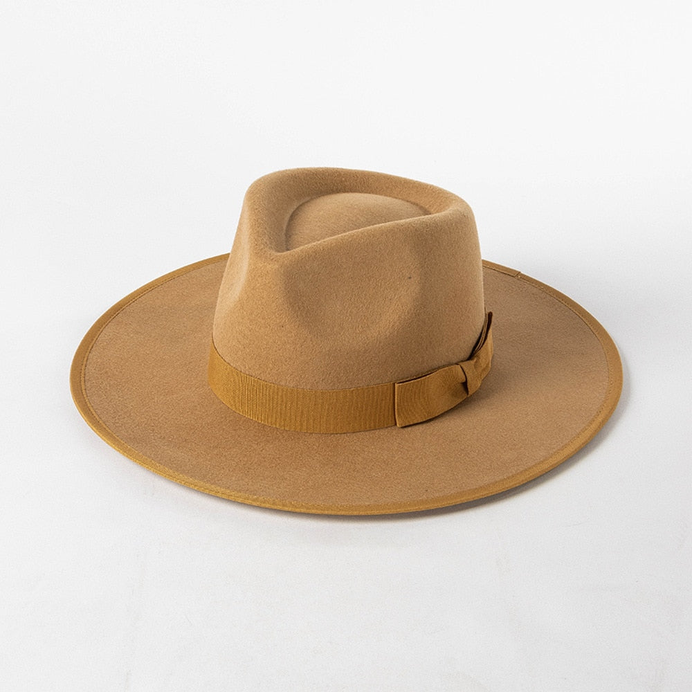 Coloured Wool Fedora