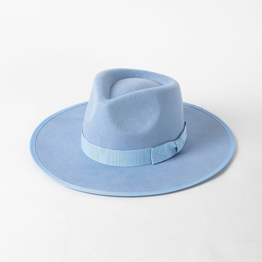 Coloured Wool Fedora