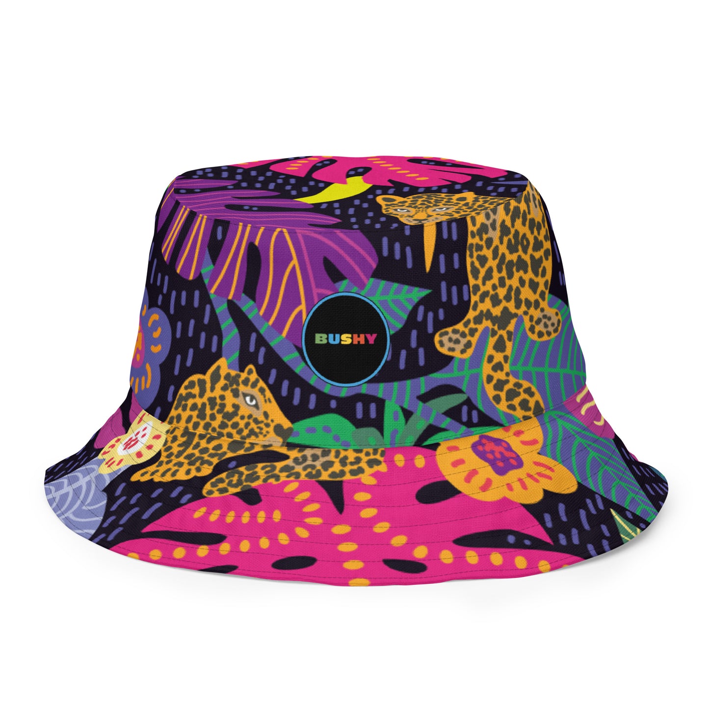 Bushy jungle bucket hat