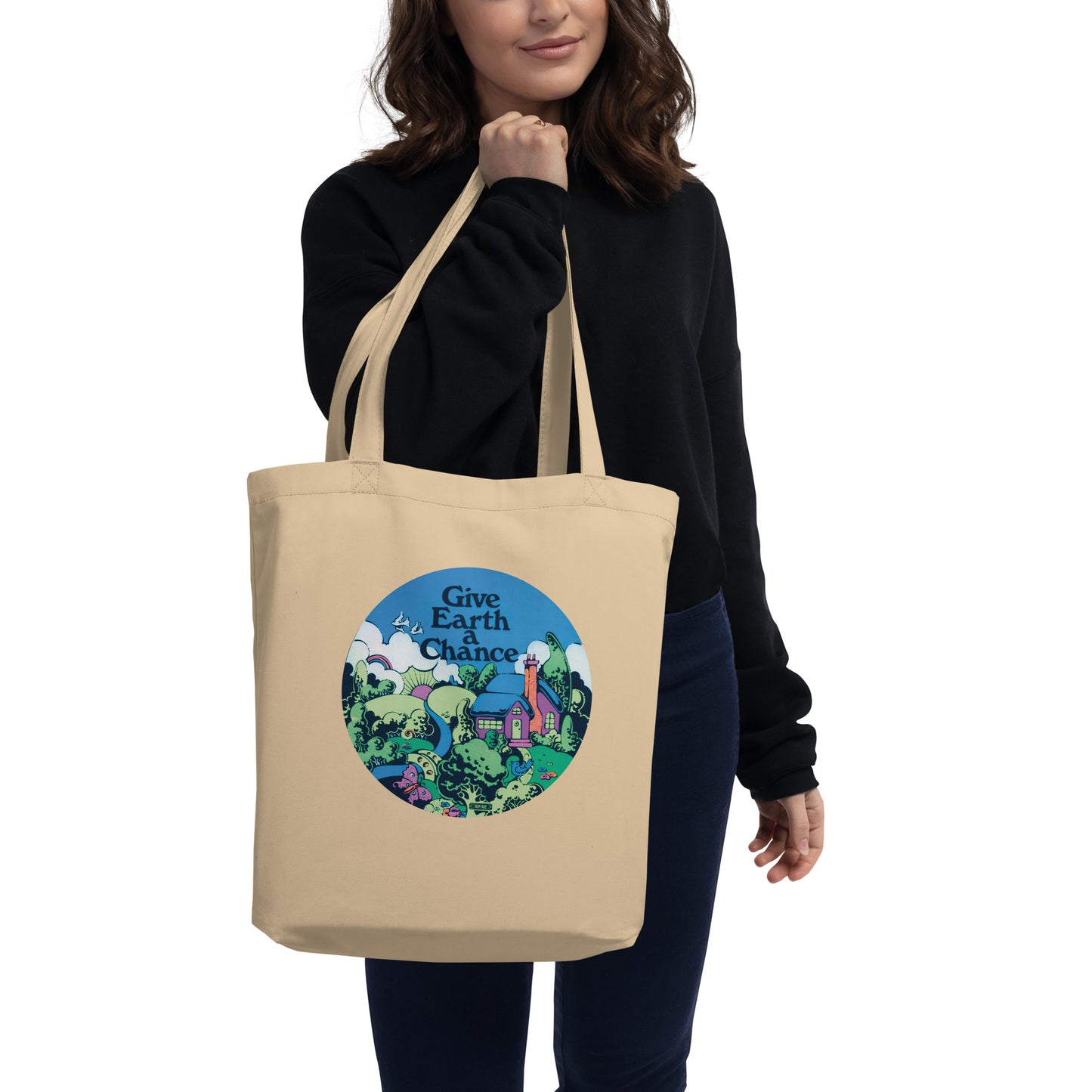 Give Earth A Chance Eco Tote Bag