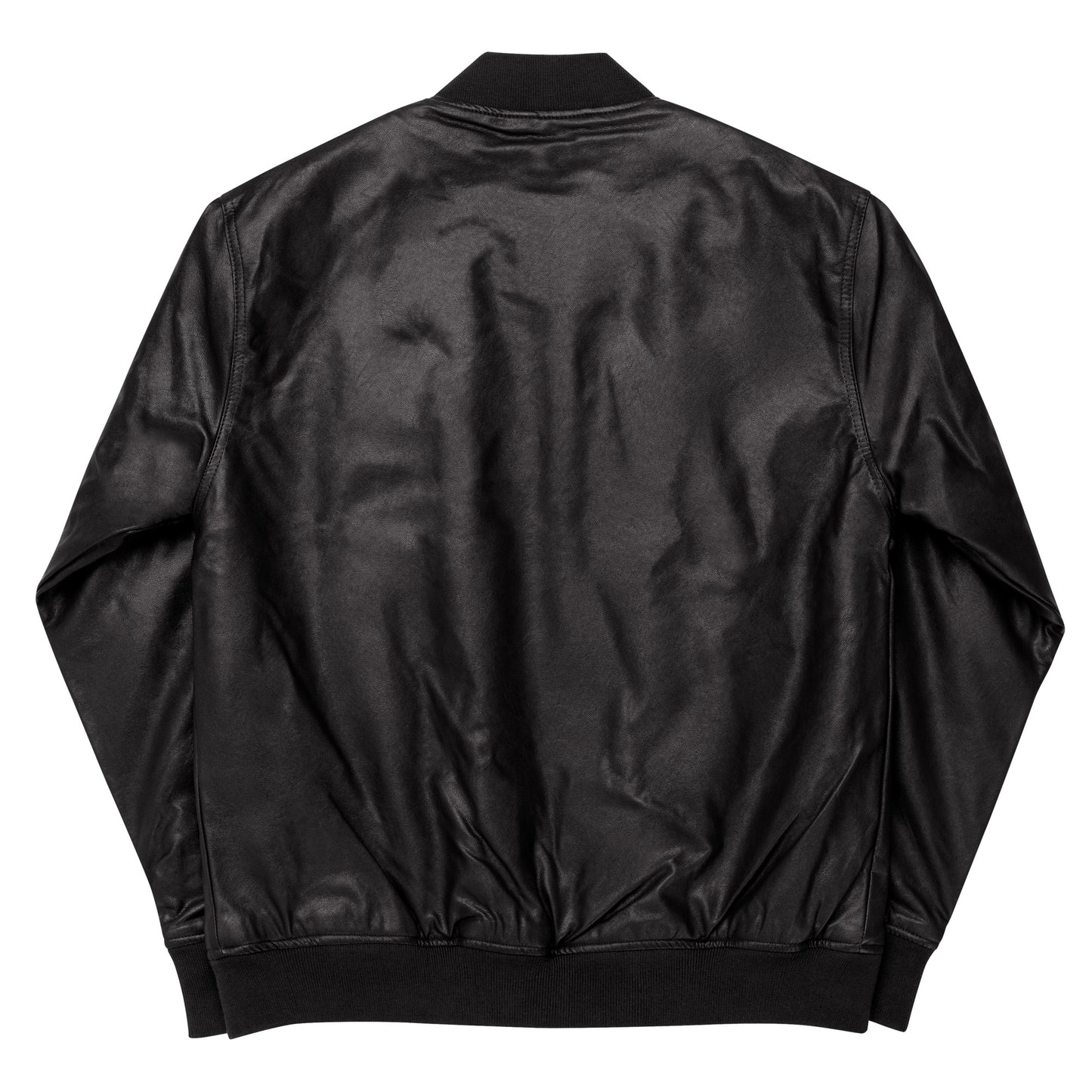 Super Bee Dodge Car Unisex Faux Leather Bomber Jacket