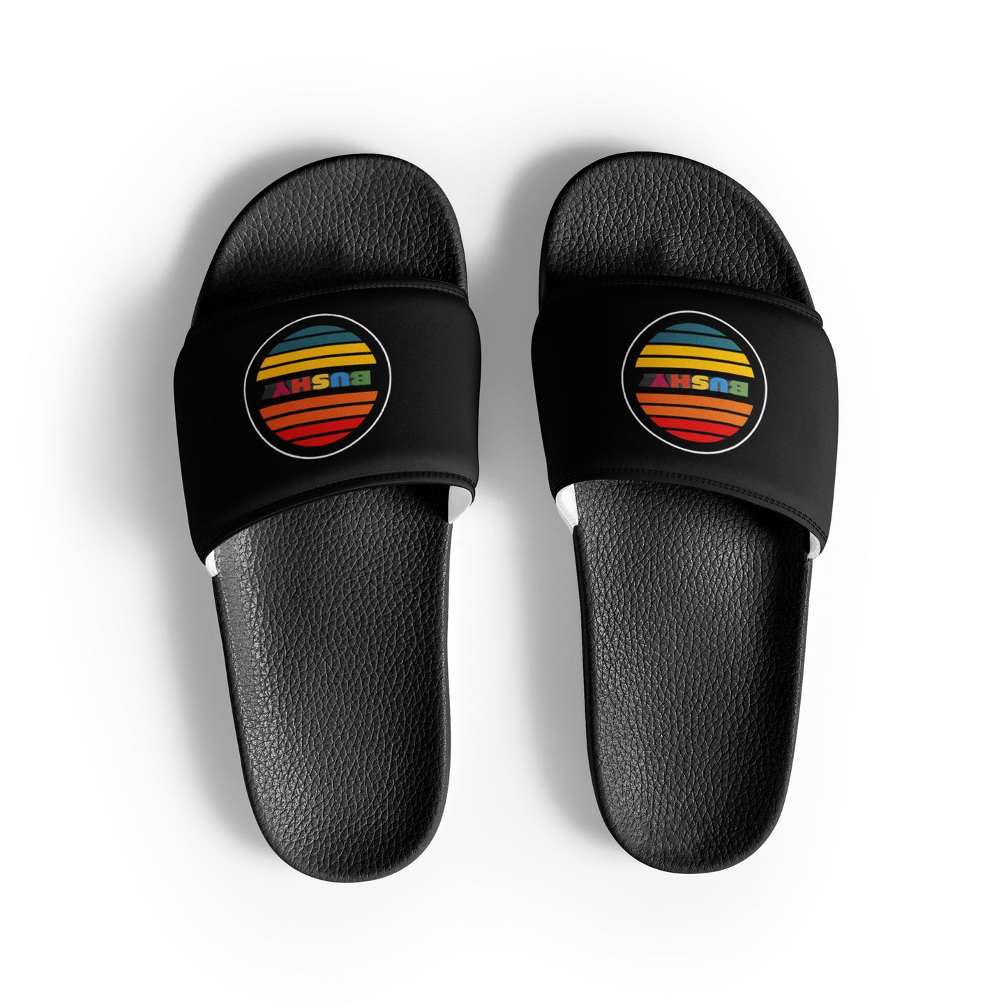 Bushy men's slides