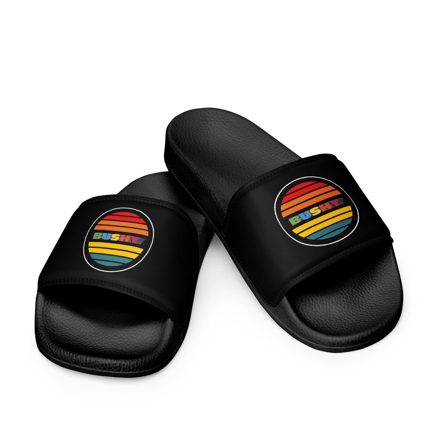 Bushy men's slides