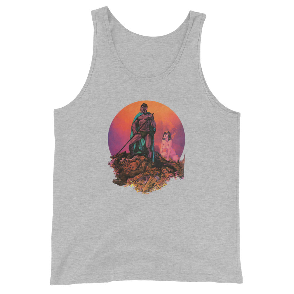 Midnight Battle Unisex Tank Top