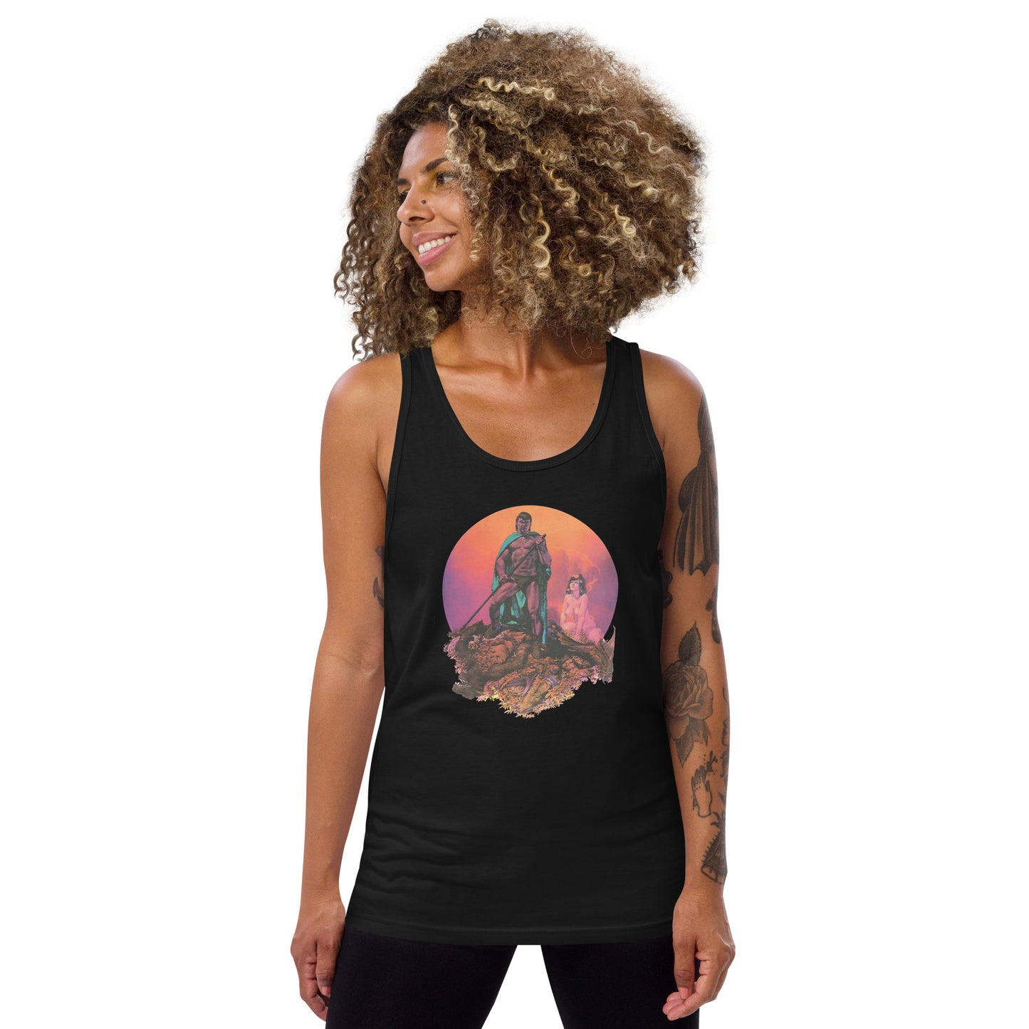 Midnight Battle Unisex Tank Top