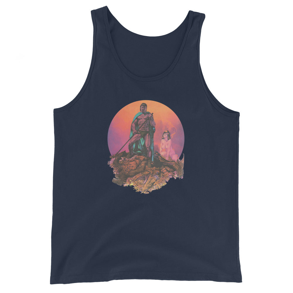 Midnight Battle Unisex Tank Top