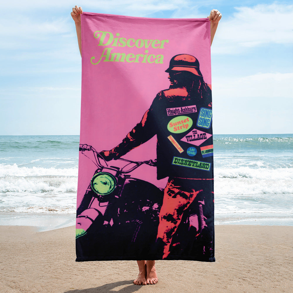 Discover America 1969 Towel